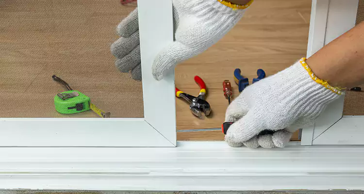 Sliding Glass Door Off Rails Repair in Daytona Beach, FL